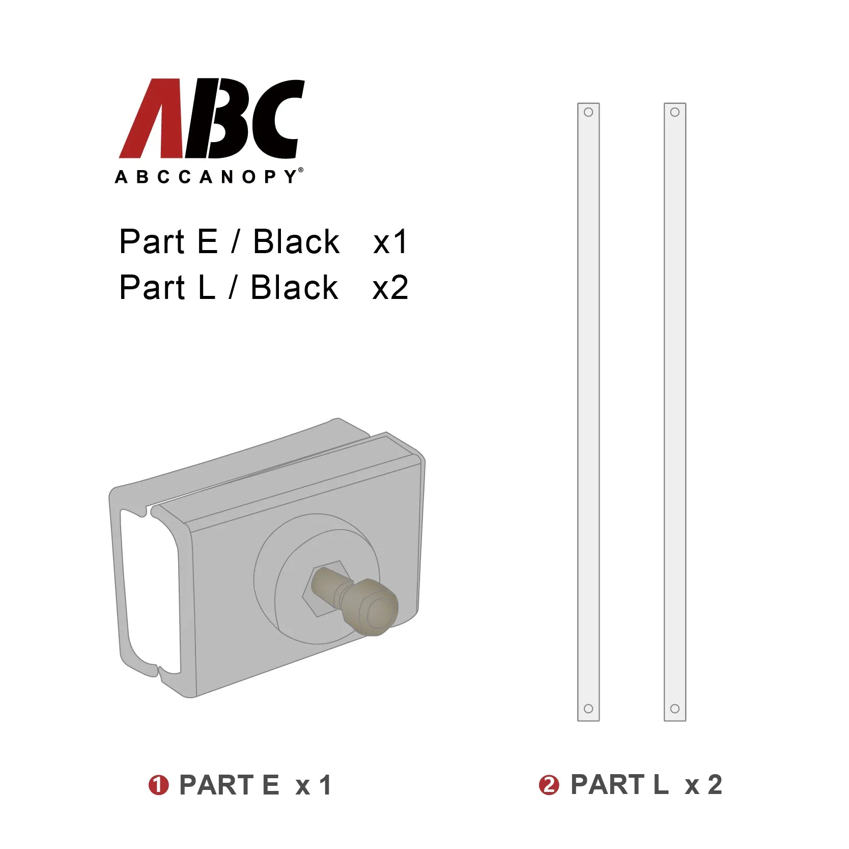 ABCCANOPY S1 Commercial individual parts