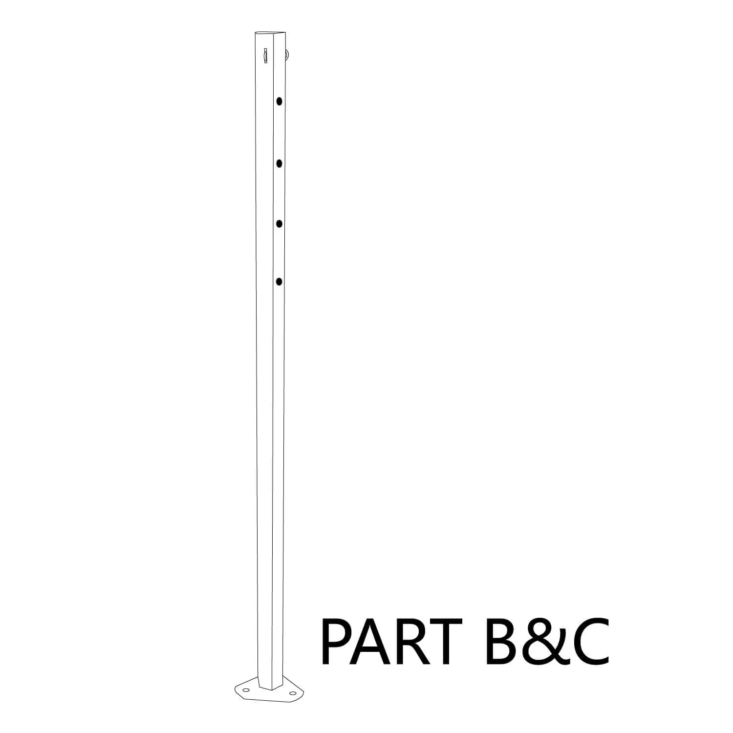 ABCCANOPY S2 Premium Series Pro-40 Canopy Parts