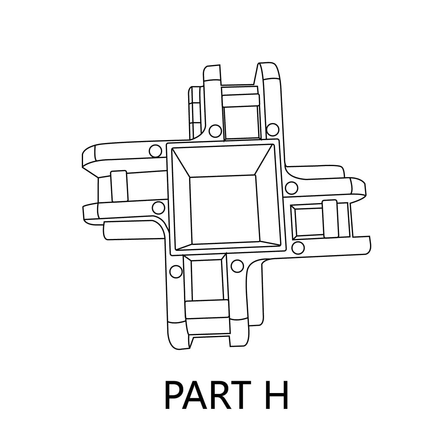 ABCCANOPY S2 Premium Series Pro-40 Canopy Parts