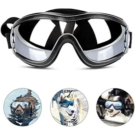 Adjustable Dog Goggles for Travel & Snow Protection