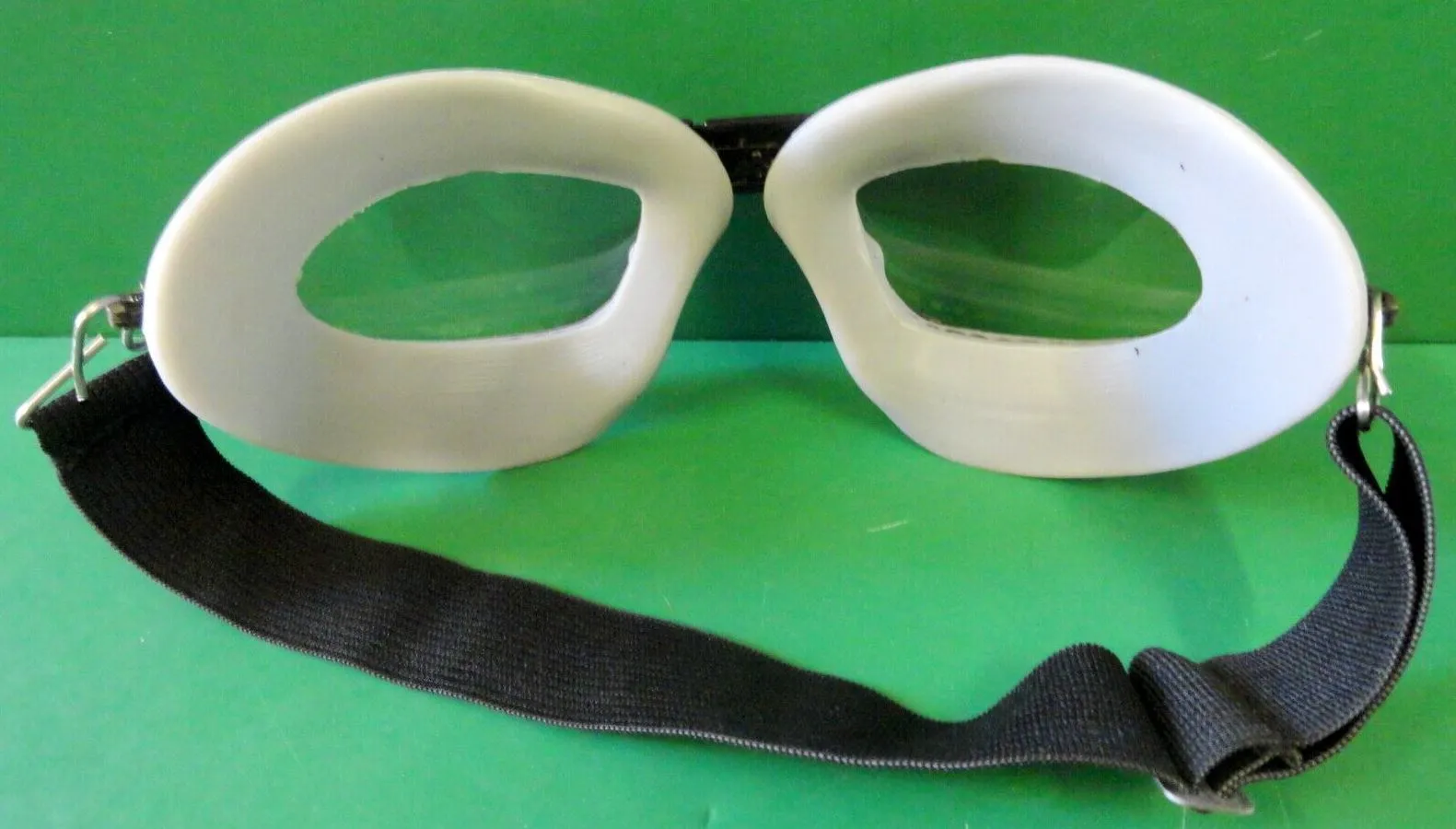 CHAS. FISCHER SKYWAY FLYING GOGGLES - BLACK FRAME