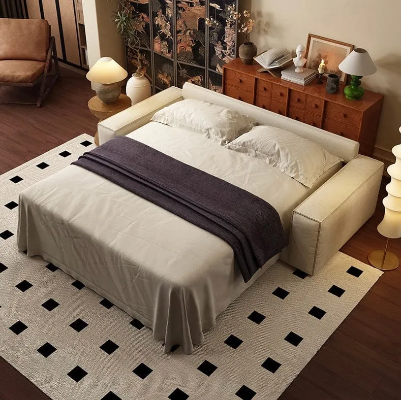 Colette Scratch Resistant Foldable Sofa Bed with Mattress