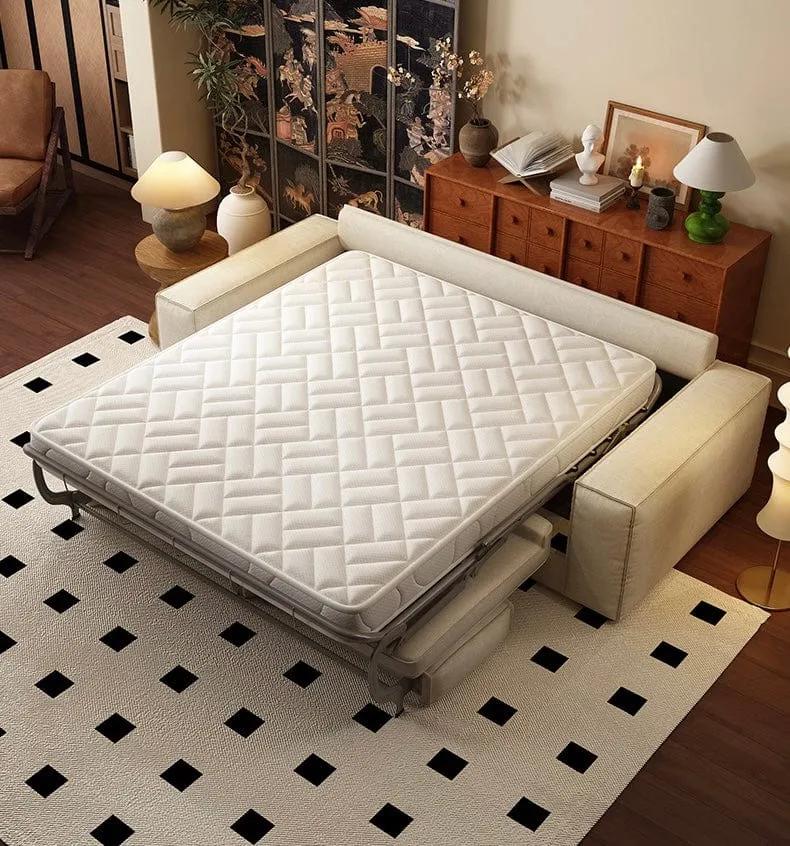 Colette Scratch Resistant Foldable Sofa Bed with Mattress