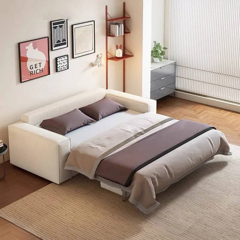 Colette Scratch Resistant Foldable Sofa Bed with Mattress