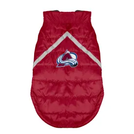 Colorado Avalanche Pet Puffer Vest