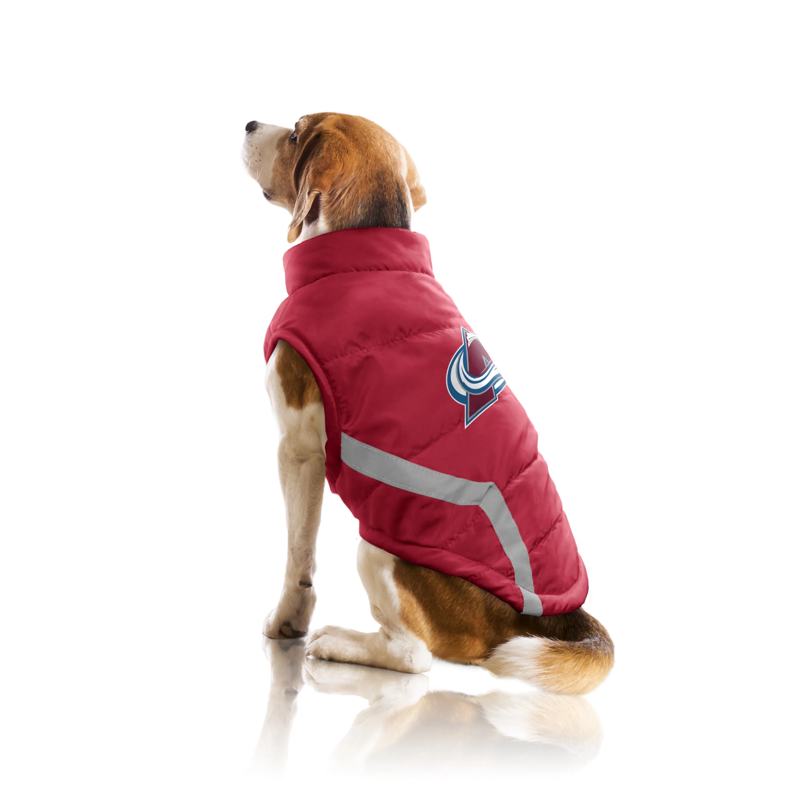 Colorado Avalanche Pet Puffer Vest