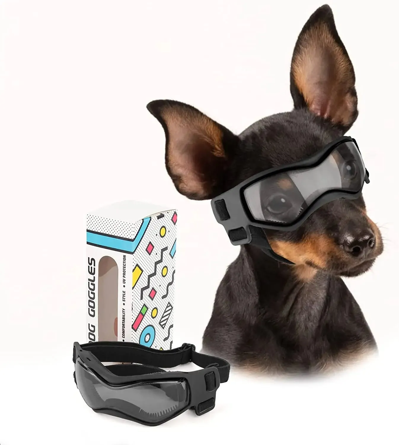 Cool Paws Dog Eye Protection Goggles Anti-UV Windproof