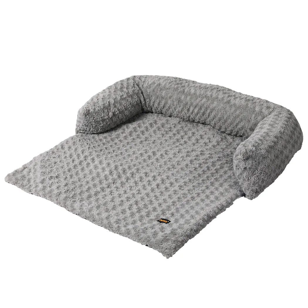 Dog Couch Protector Furniture Sofa Cover Cushion Washable Removable Cover Medium - Grey Medium