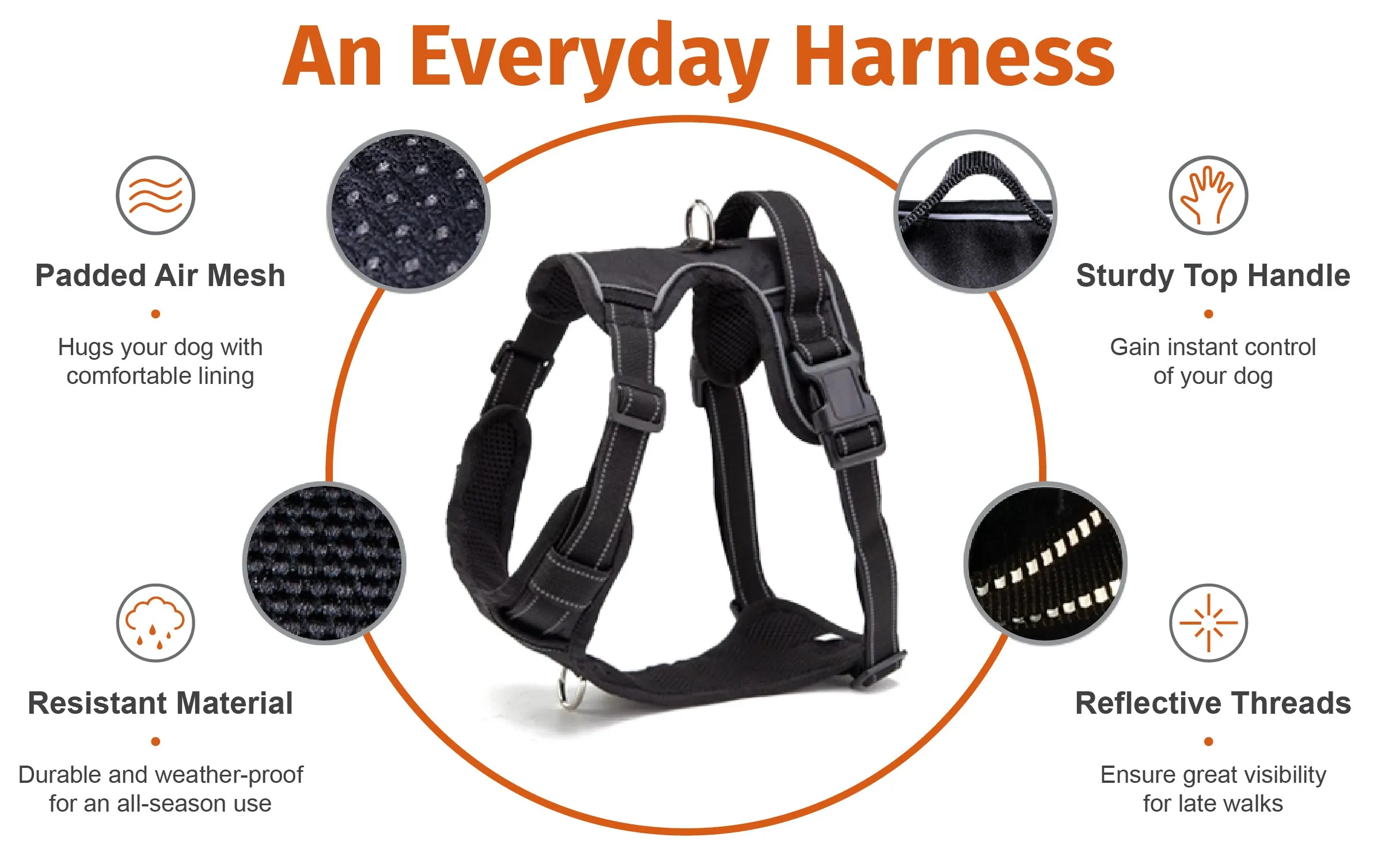 Extra-Small Dog Harness