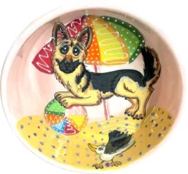 German Shepherd Dog Bowl