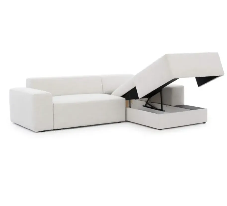 HUGO MINI 101"x 73" Wide Sleeper Sectional with Storage
