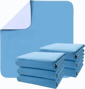Incontinence Bed Pad Washable Waterproof, 34" x 36" Reusable Underpads for Adults Women Elderly Senior Pets, Leak Proof Pee Pads for Kids, Waterproof Sheet for Bed Couch Sofa Floor, Washable Puppy Pad