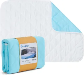 KANECH 44"x52" Large Waterproof Washable Bed Pads for Kids, Adults , Elderly & Pets, Waterproof Mattress Protector & Reusable Bedwetting Incontinence Bed Pads for Sofa ,Couch ,Floor