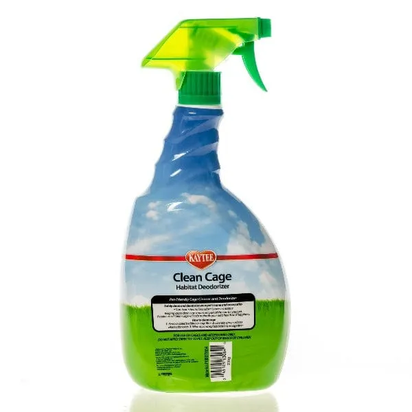 Kaytee Clean Cage Habitat Deodorizer Spray