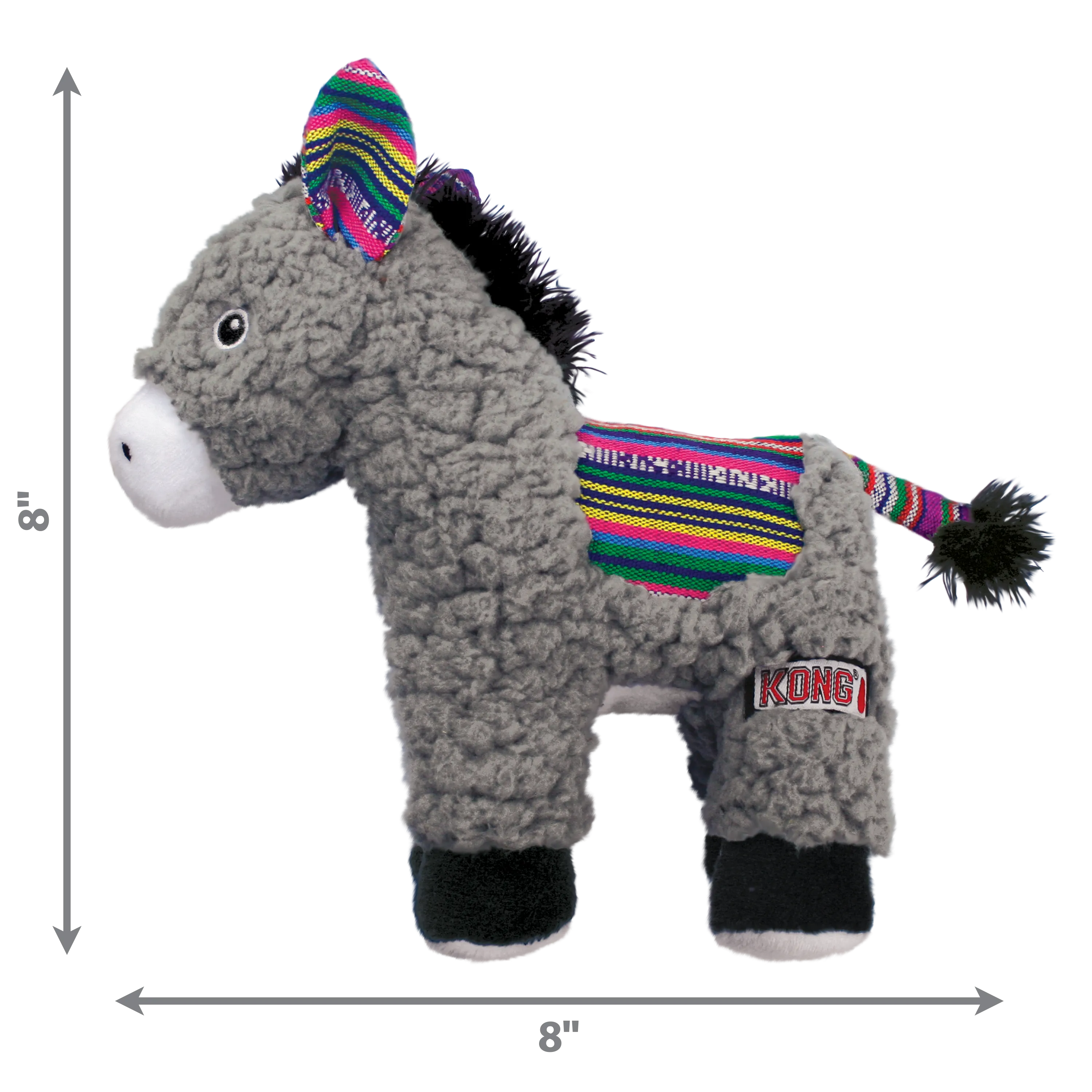 KONG Sherps Donkey Dog Toy (Medium)