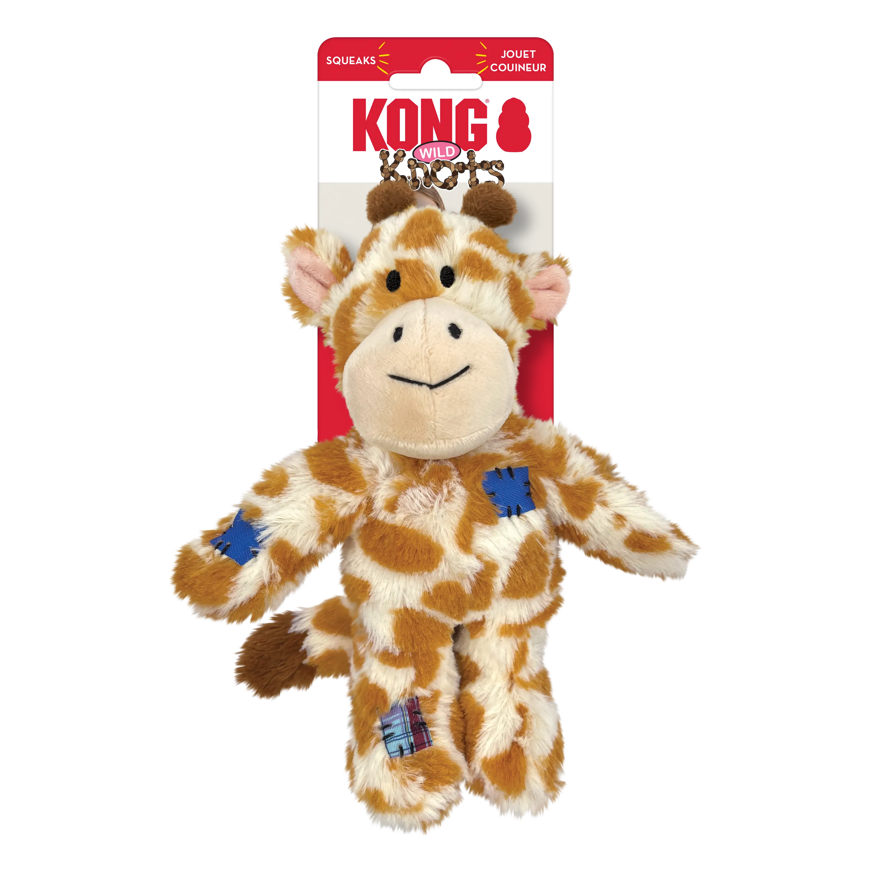 KONG Wild Knots Giraffe Dog Toy