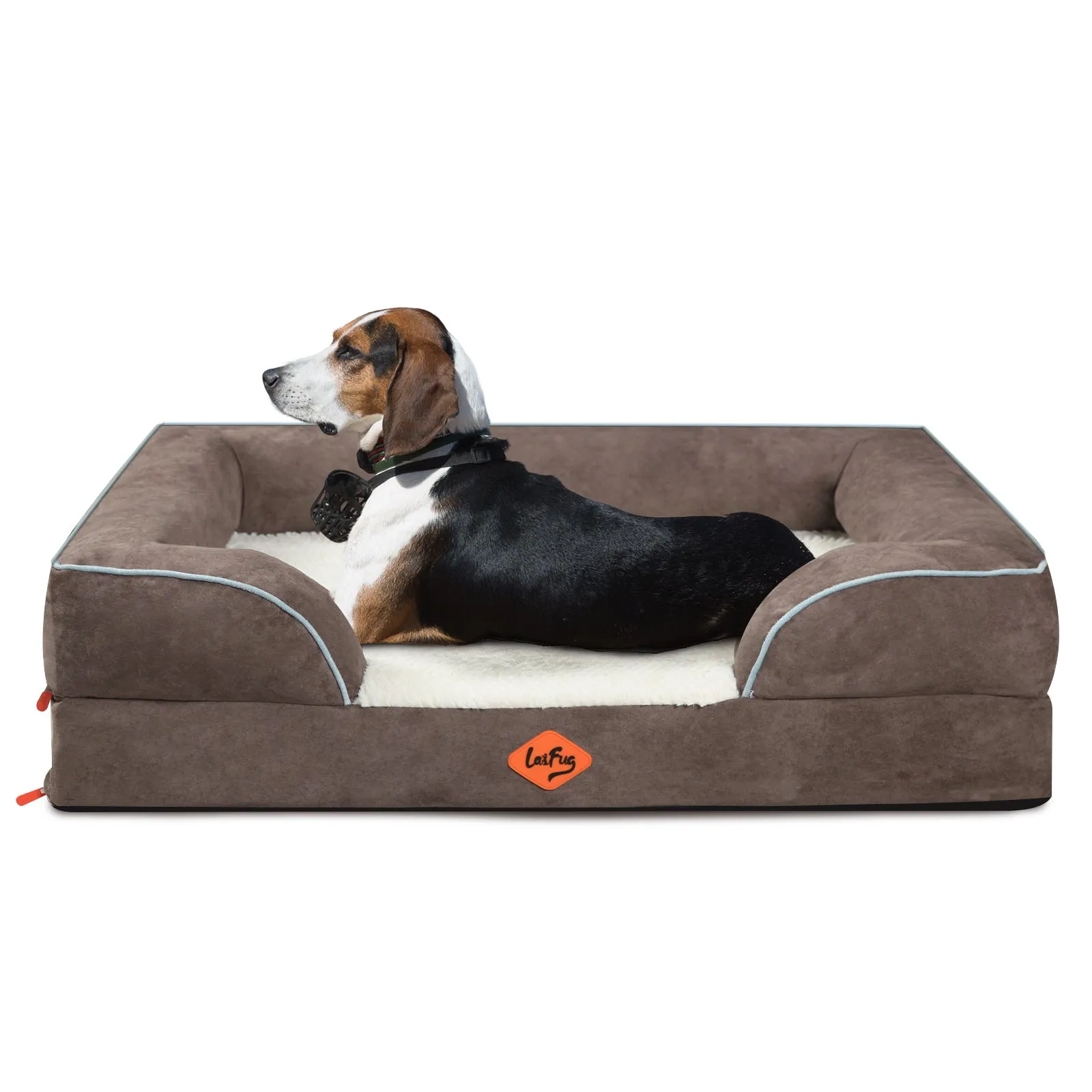Laifug Large Orthopedic Premium Memory Foam Dog Sofa