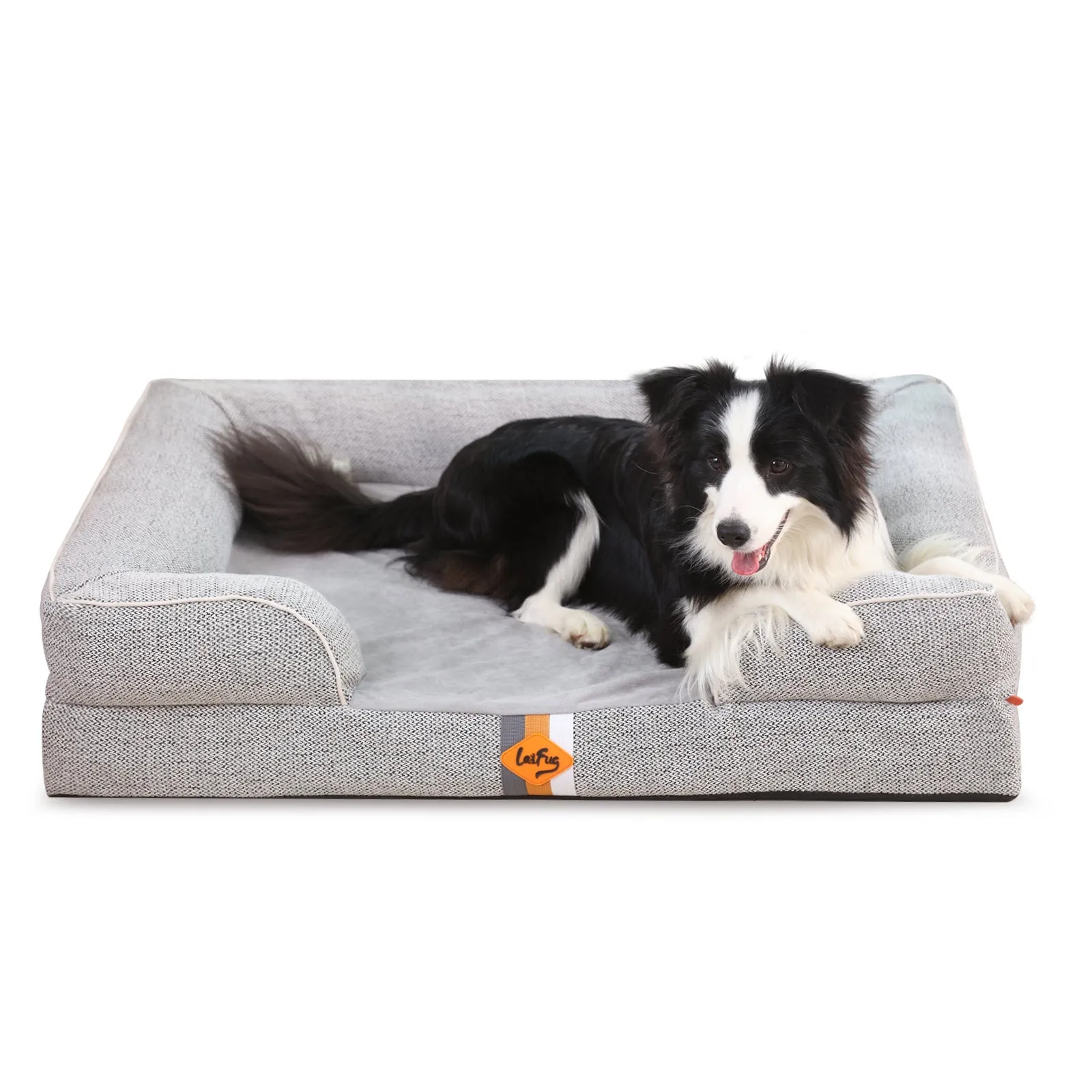 Laifug Large Orthopedic Premium Memory Foam Dog Sofa