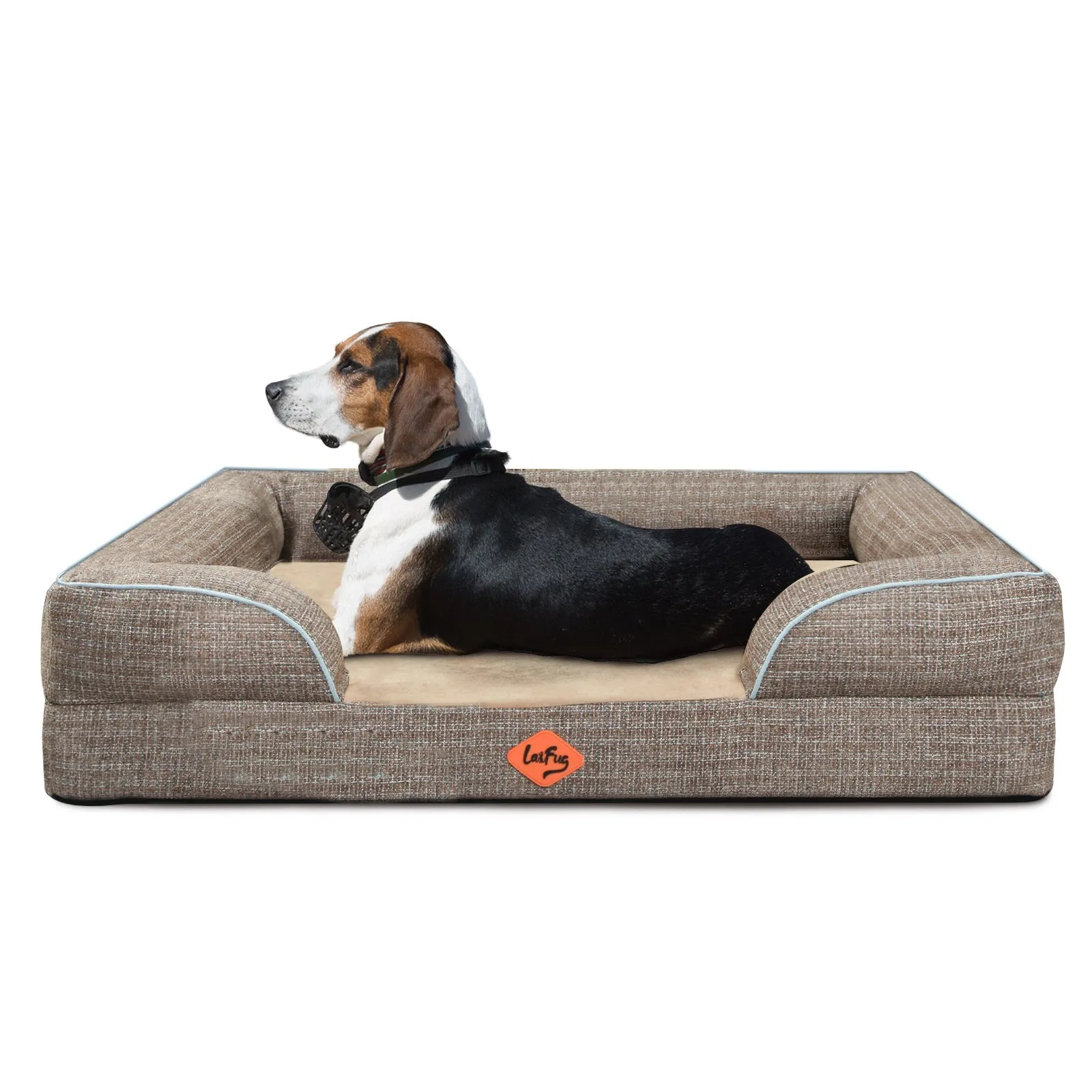 Laifug Large Orthopedic Premium Memory Foam Dog Sofa