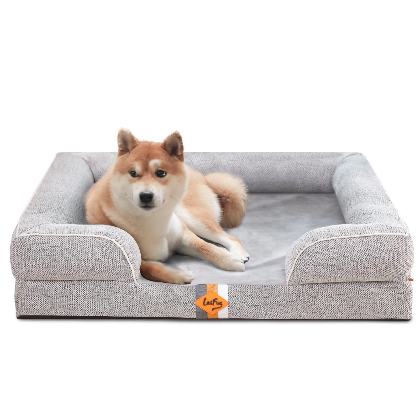 Laifug Large Orthopedic Premium Memory Foam Dog Sofa