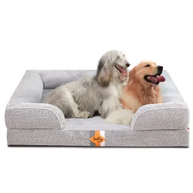 Laifug Large Orthopedic Premium Memory Foam Dog Sofa