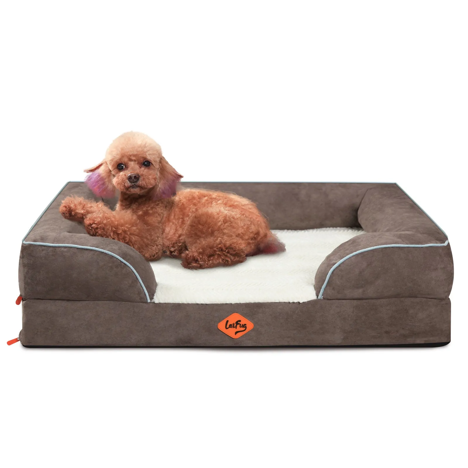 Laifug Large Orthopedic Premium Memory Foam Dog Sofa