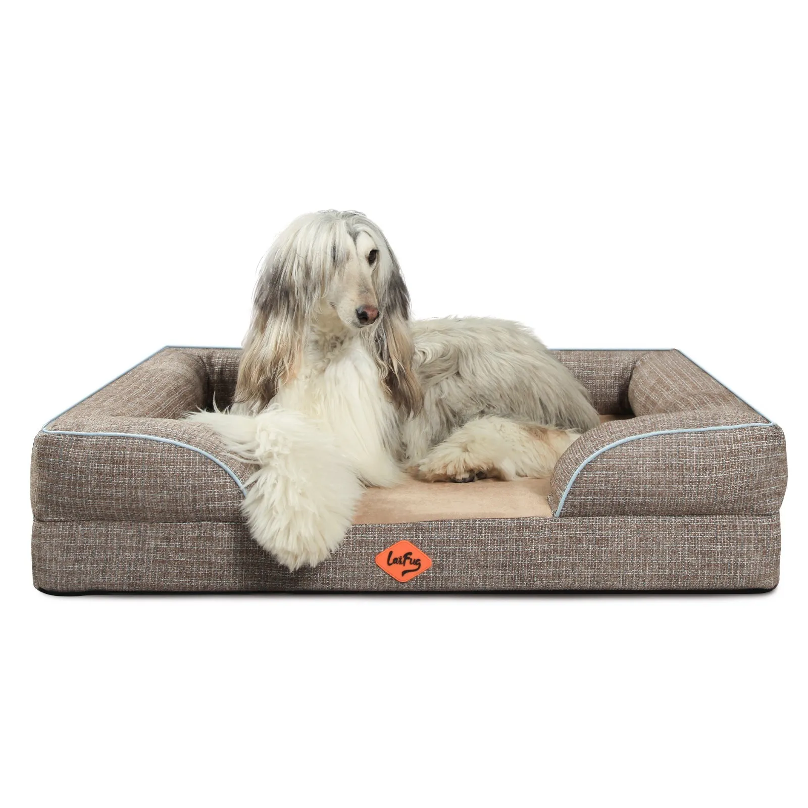 Laifug Large Orthopedic Premium Memory Foam Dog Sofa