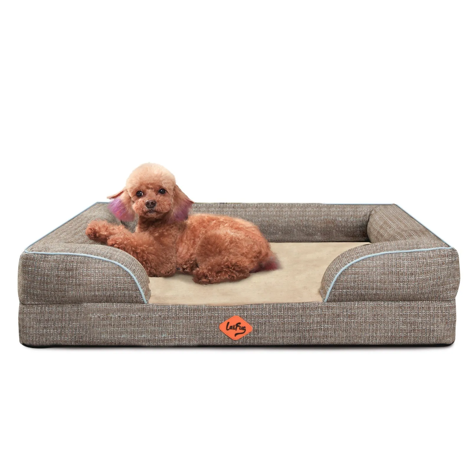 Laifug Large Orthopedic Premium Memory Foam Dog Sofa