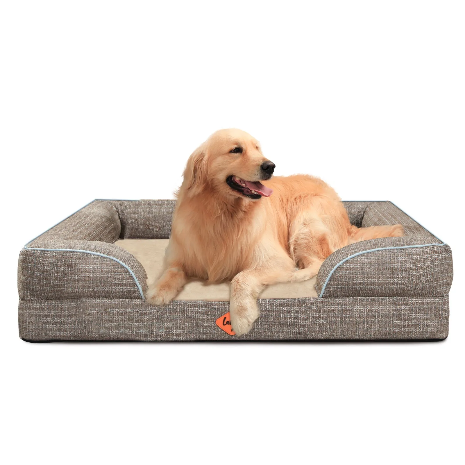Laifug Large Orthopedic Premium Memory Foam Dog Sofa