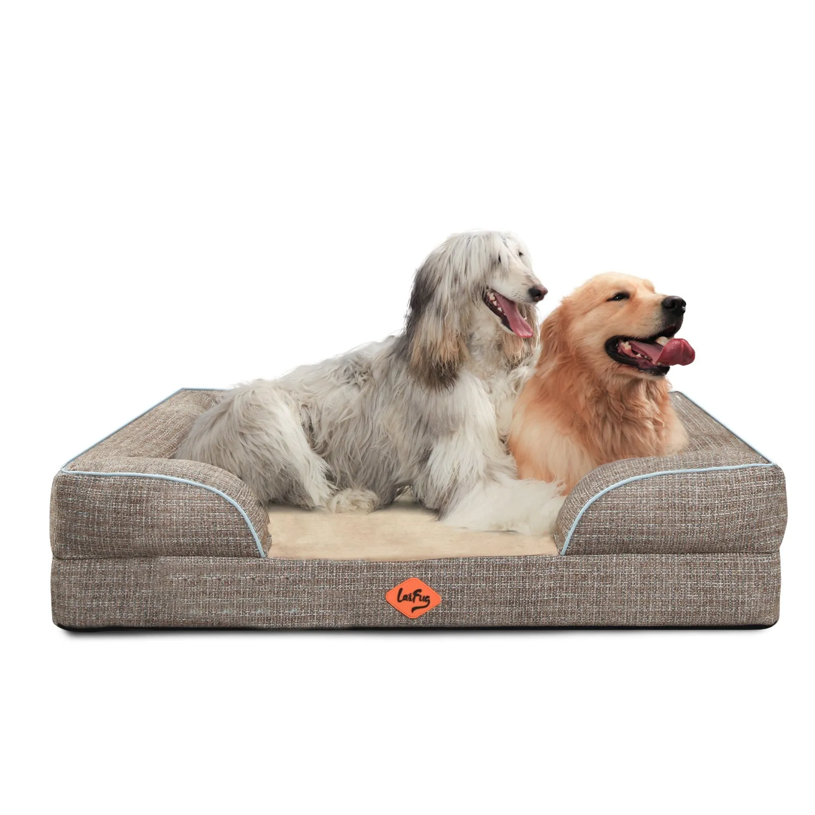 Laifug Large Orthopedic Premium Memory Foam Dog Sofa