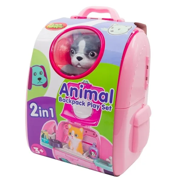 Little Moppet Backpack Play Set - Animals