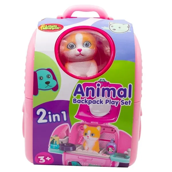 Little Moppet Backpack Play Set - Animals