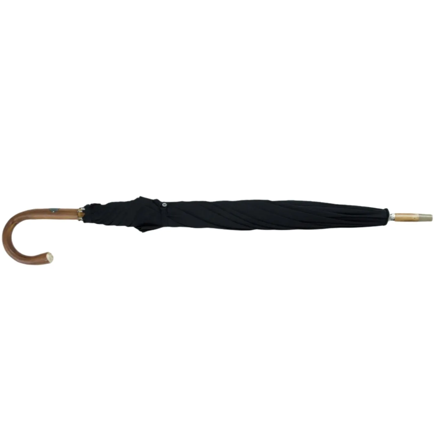 Maglia Francesco Black Canopy Umbrella with Chestnut Canopy