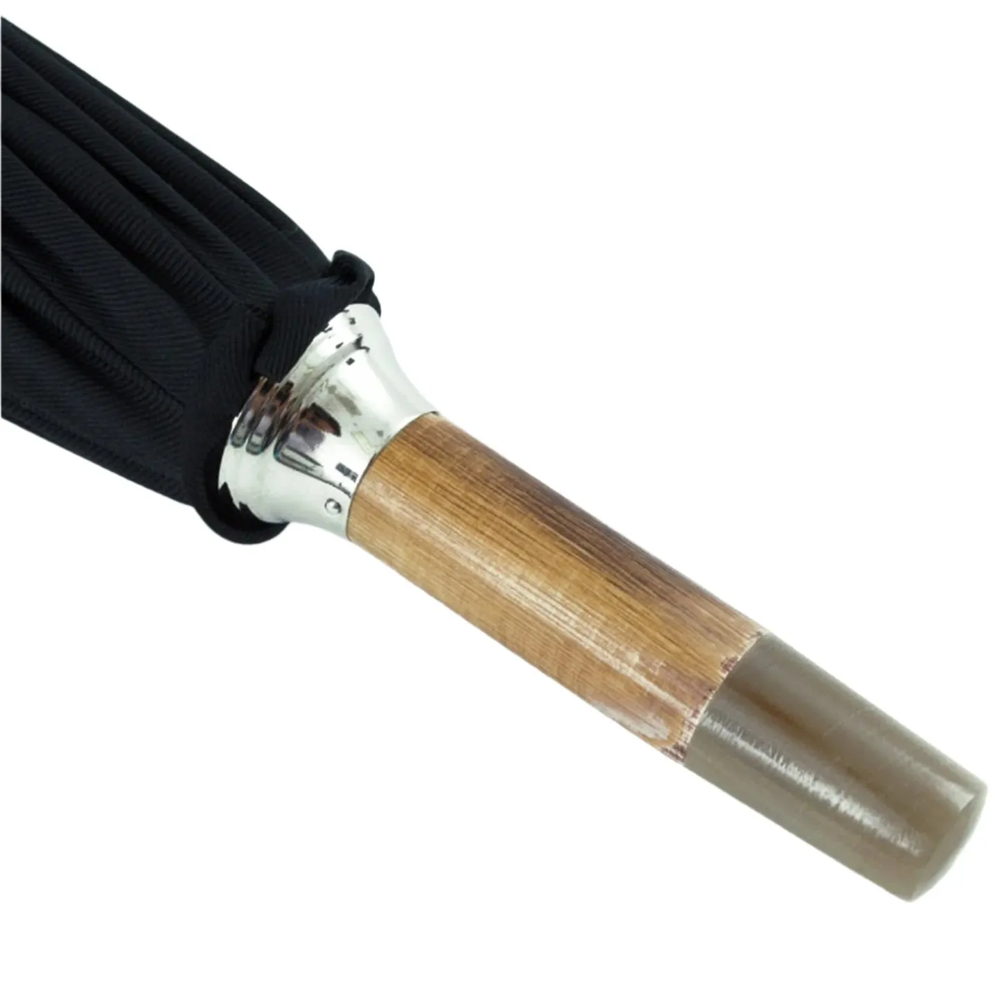 Maglia Francesco Black Canopy Umbrella with Chestnut Canopy