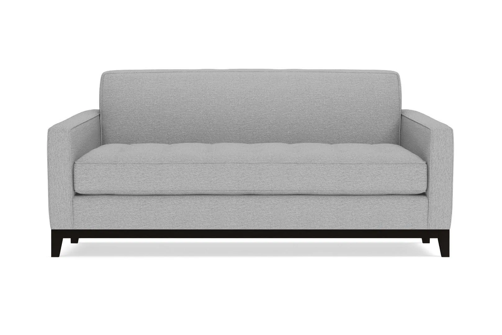 Monroe Drive Twin Size Sleeper Sofa :: Leg Finish: Espresso / Sleeper Option: Memory Foam Mattress
