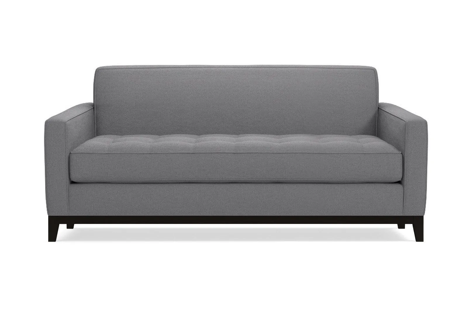 Monroe Drive Twin Size Sleeper Sofa :: Leg Finish: Espresso / Sleeper Option: Memory Foam Mattress