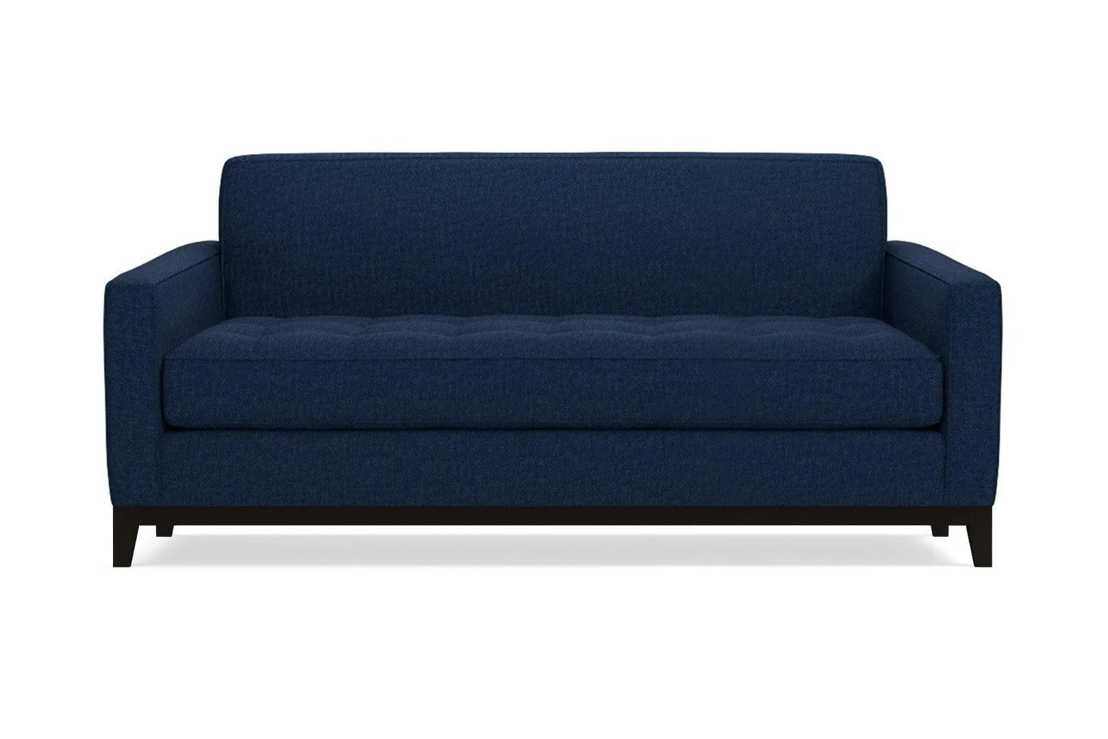 Monroe Drive Twin Size Sleeper Sofa :: Leg Finish: Espresso / Sleeper Option: Memory Foam Mattress