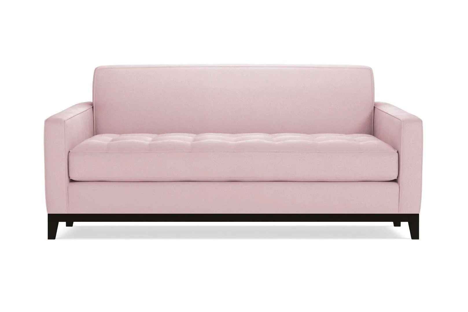 Monroe Drive Twin Size Sleeper Sofa :: Leg Finish: Espresso / Sleeper Option: Memory Foam Mattress