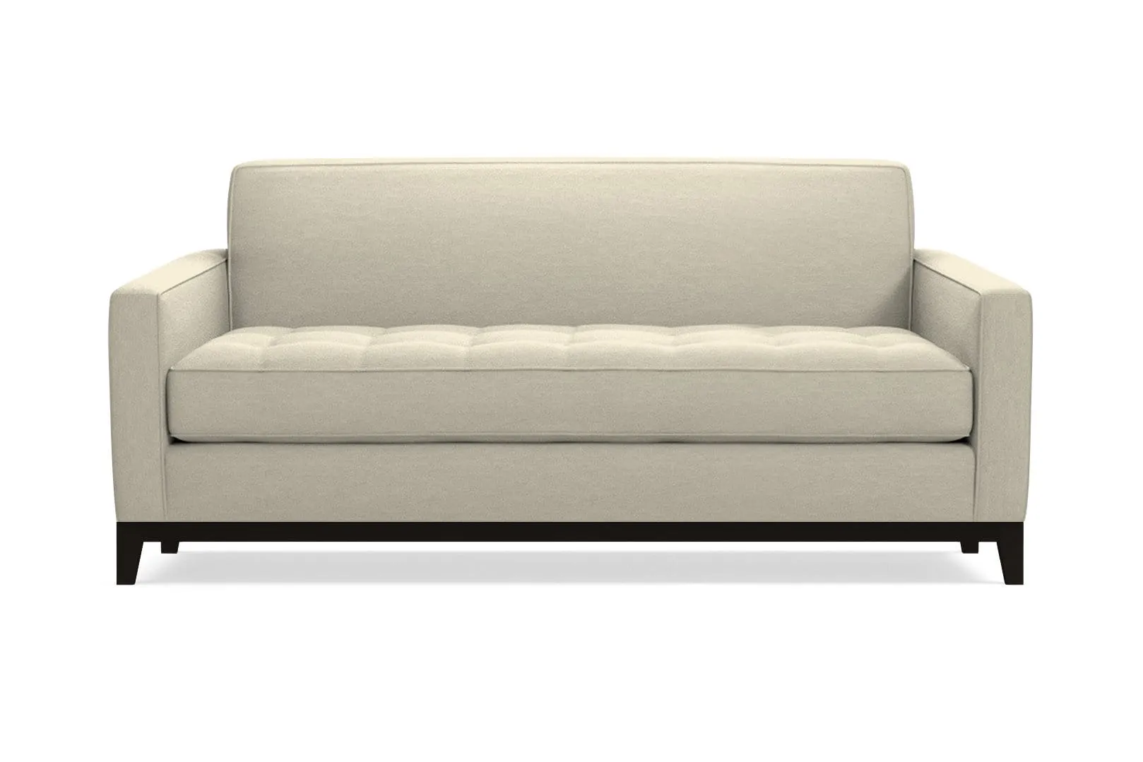 Monroe Drive Twin Size Sleeper Sofa :: Leg Finish: Espresso / Sleeper Option: Memory Foam Mattress