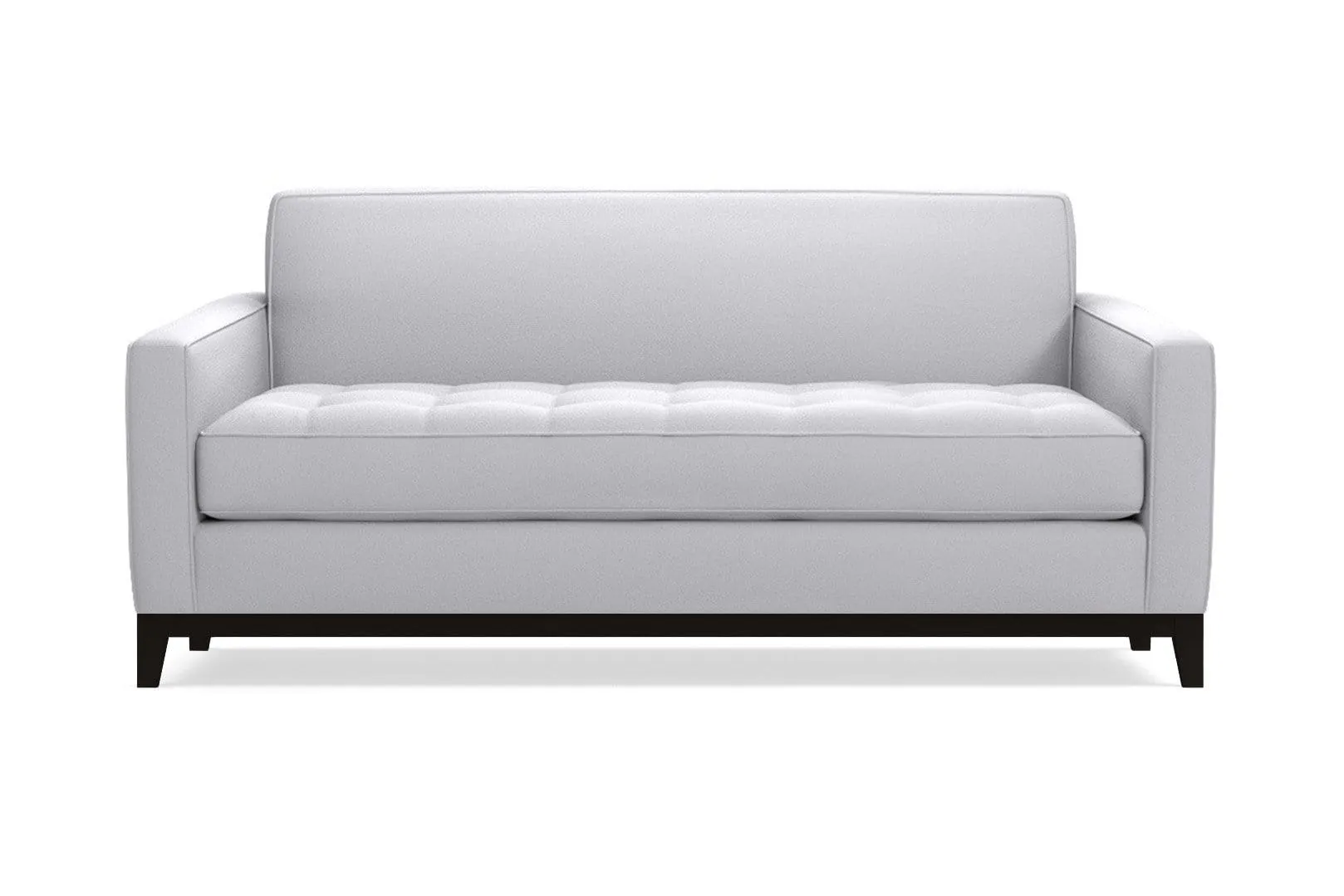 Monroe Drive Twin Size Sleeper Sofa :: Leg Finish: Espresso / Sleeper Option: Memory Foam Mattress