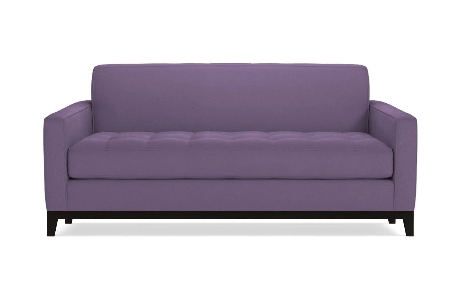 Monroe Drive Twin Size Sleeper Sofa :: Leg Finish: Espresso / Sleeper Option: Memory Foam Mattress