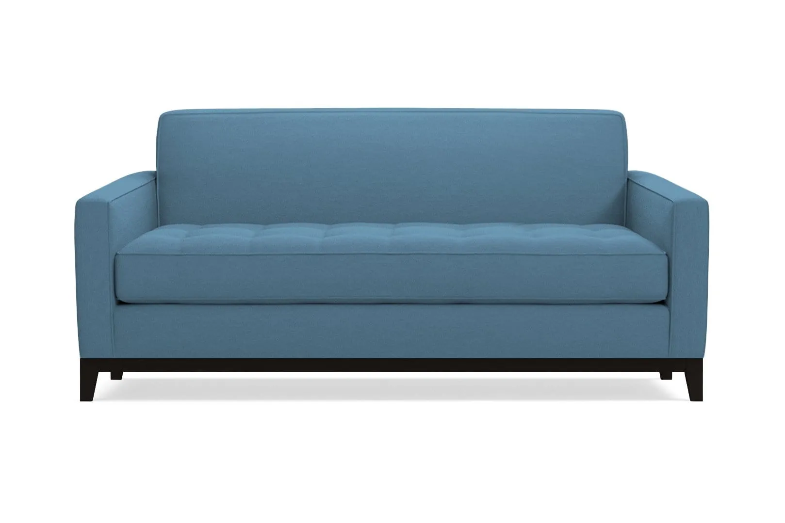 Monroe Drive Twin Size Sleeper Sofa :: Leg Finish: Espresso / Sleeper Option: Memory Foam Mattress