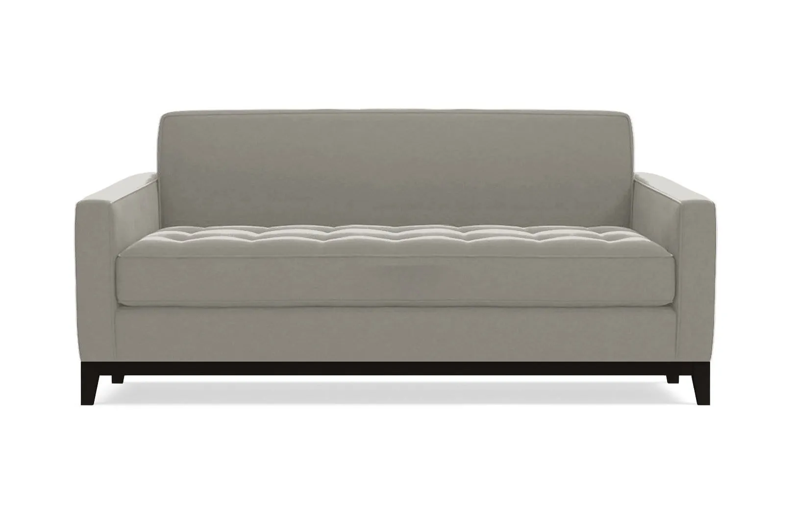 Monroe Drive Twin Size Sleeper Sofa :: Leg Finish: Espresso / Sleeper Option: Memory Foam Mattress