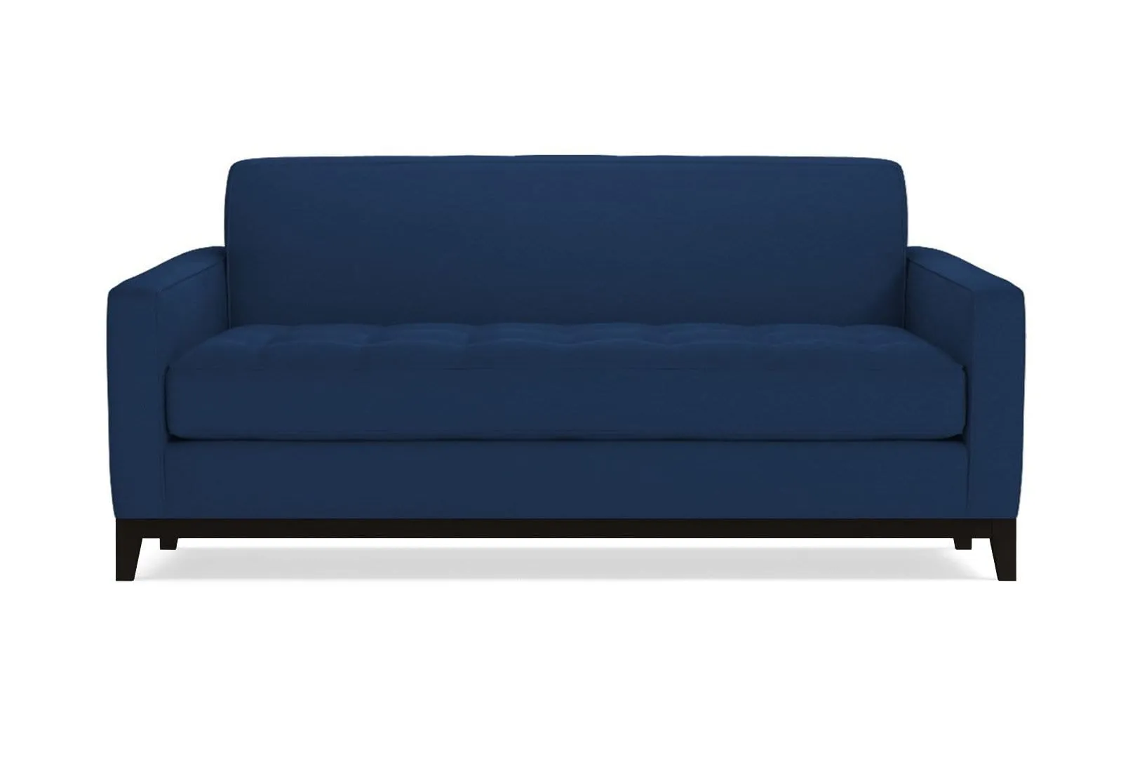 Monroe Drive Twin Size Sleeper Sofa :: Leg Finish: Espresso / Sleeper Option: Memory Foam Mattress