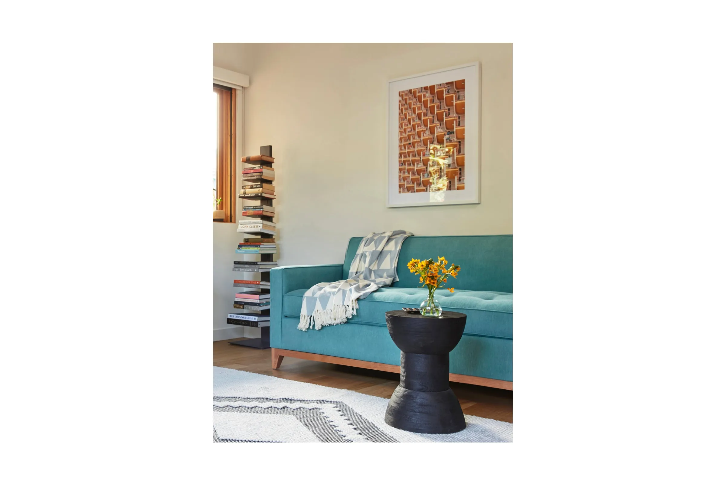 Monroe Drive Twin Size Sleeper Sofa :: Leg Finish: Espresso / Sleeper Option: Memory Foam Mattress