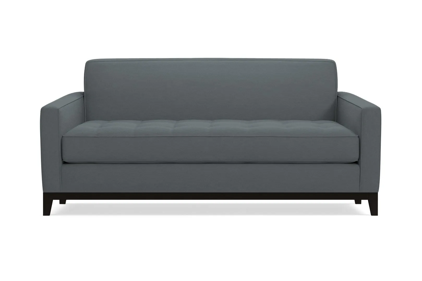 Monroe Drive Twin Size Sleeper Sofa :: Leg Finish: Espresso / Sleeper Option: Memory Foam Mattress