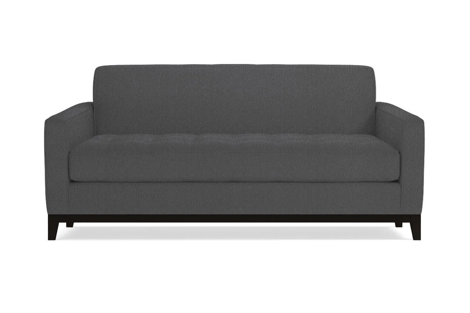 Monroe Drive Twin Size Sleeper Sofa :: Leg Finish: Espresso / Sleeper Option: Memory Foam Mattress