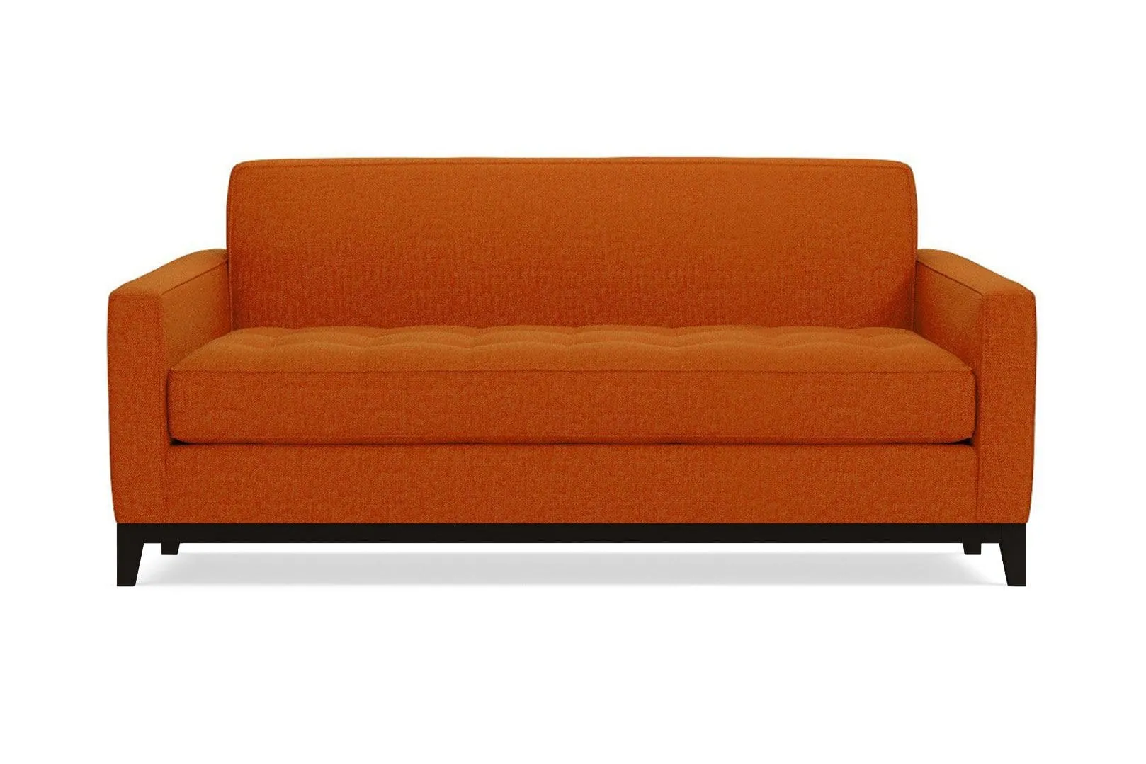 Monroe Drive Twin Size Sleeper Sofa :: Leg Finish: Espresso / Sleeper Option: Memory Foam Mattress
