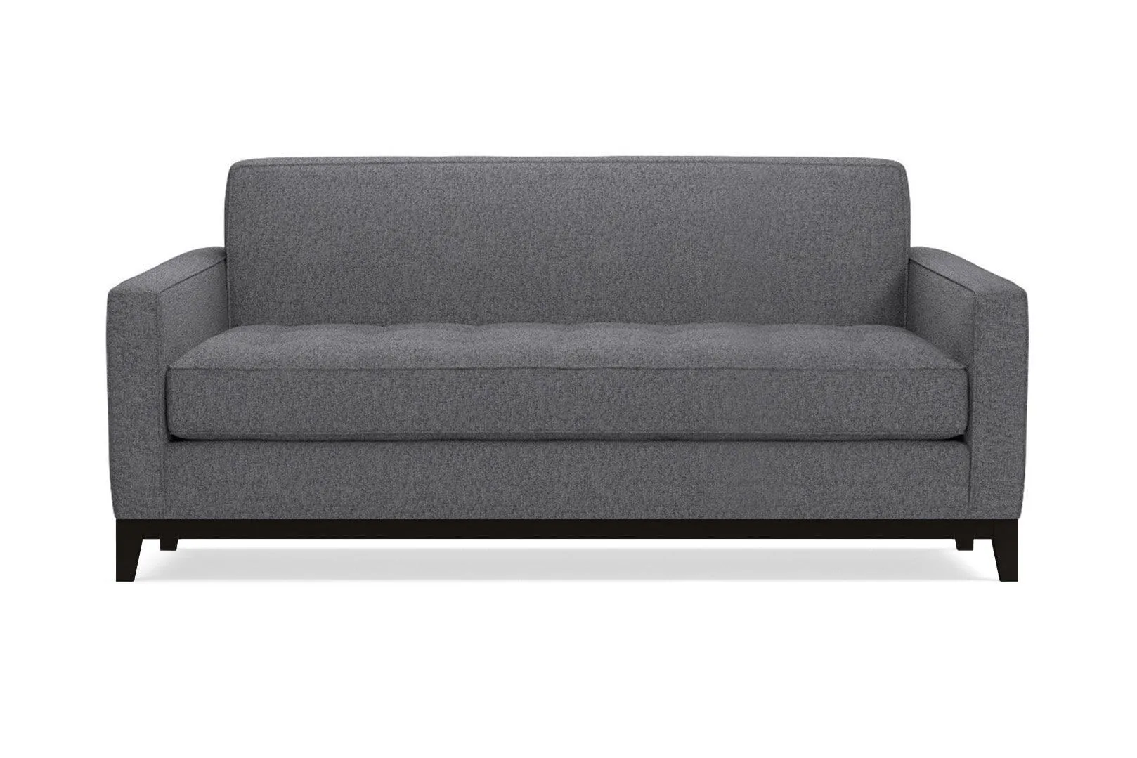 Monroe Drive Twin Size Sleeper Sofa :: Leg Finish: Espresso / Sleeper Option: Memory Foam Mattress