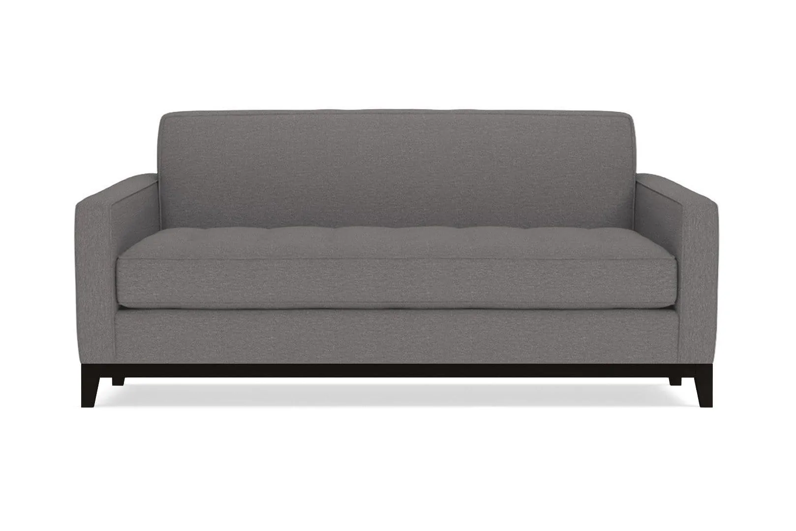 Monroe Drive Twin Size Sleeper Sofa :: Leg Finish: Espresso / Sleeper Option: Memory Foam Mattress